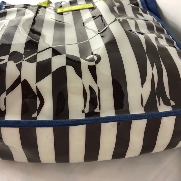 Henri Bendel NY Plastic PVC Canvas Tote - Picture 8 of 8